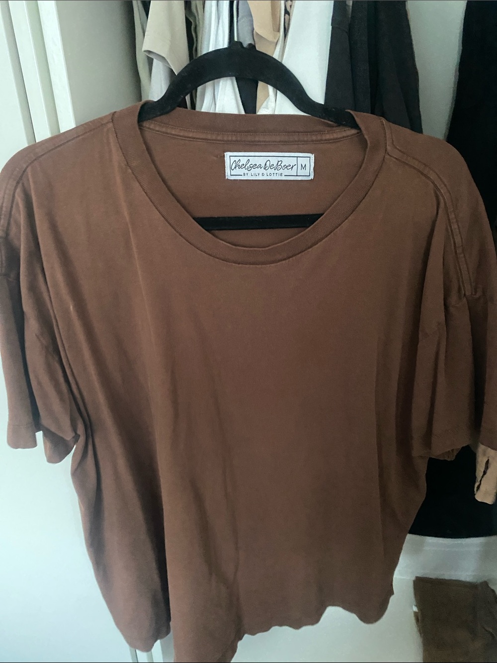 Chelsea DeBoer Brown Tee Shirt